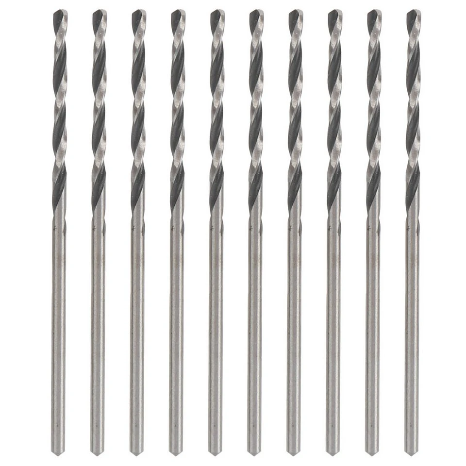 Heyork Steinbohrer 10 Stück Metallbohrer 1,6 mm mit geradem Schaft