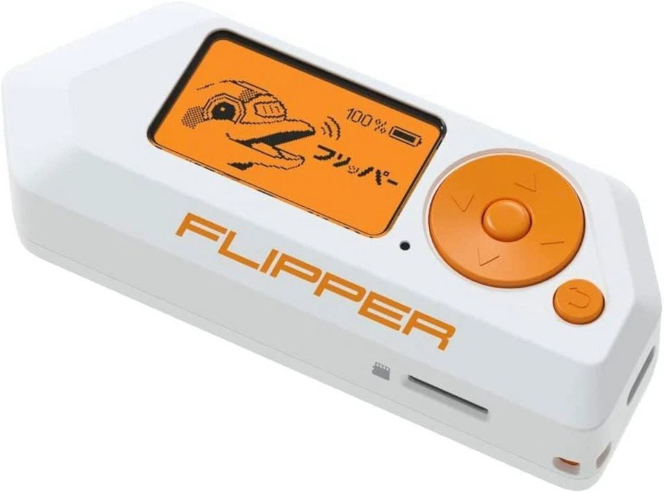 Flipper Devices InC. Flipper Zero Multitool Open Source RFID Funkprotokolle Weiss/Gelb