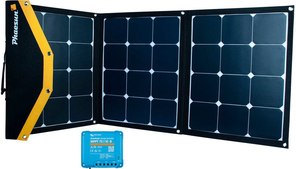 Victron Energy Solarmodul Module Kit Phaesun Fly Weight 135 Premium MPPT 135 W monokristallin Komplett-Set 2-St