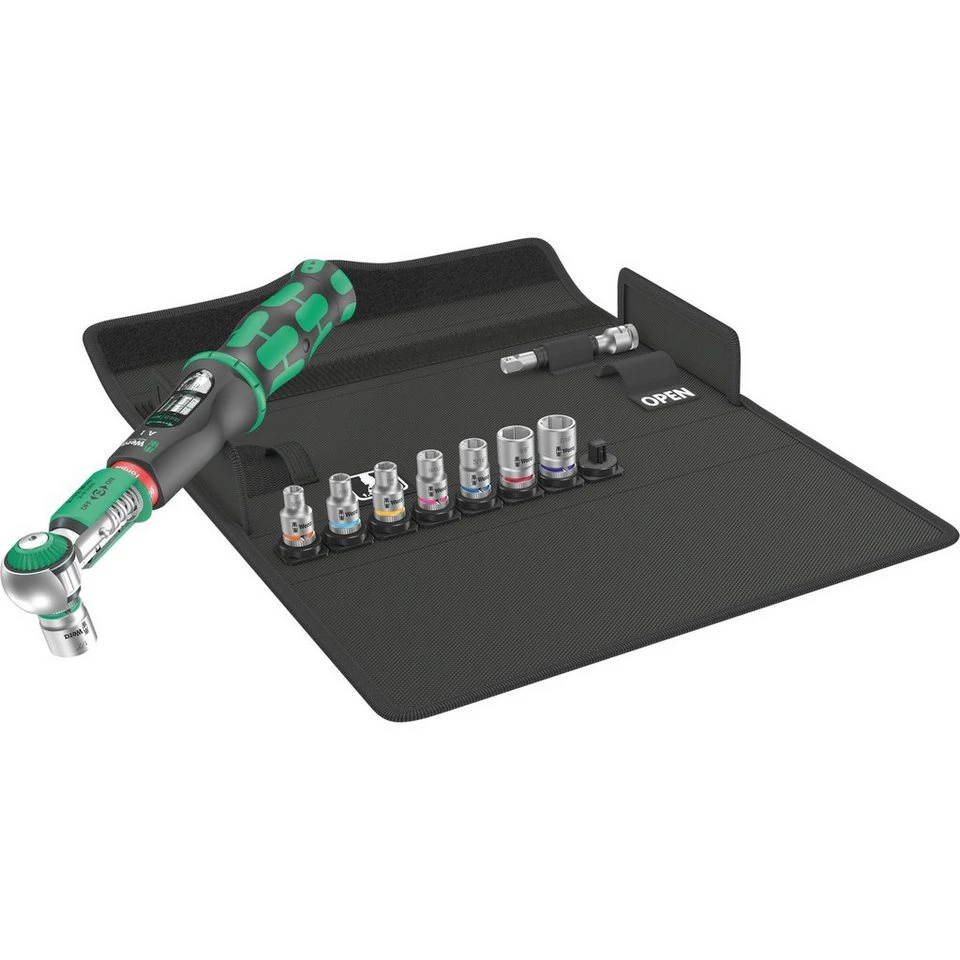 Wera Safe-Torque A 1 Imperial Drehmomentschlüssel 10-tlg 2-12 Nm 1/4 Zoll
