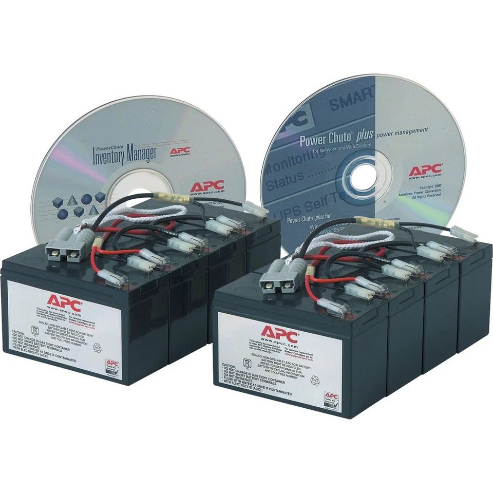 APC Batterie RBC12 Akku für Smart-UPS SU2200RMI3U SU3000RMI3U SU5000I/5000RMI