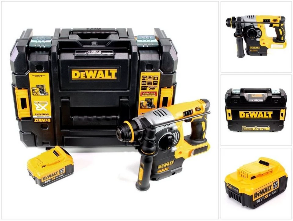 DeWalt DCH 273 Akku Kombihammer 18V 2,1J SDS-Plus Brushless 1x Akku 4,0 Ah