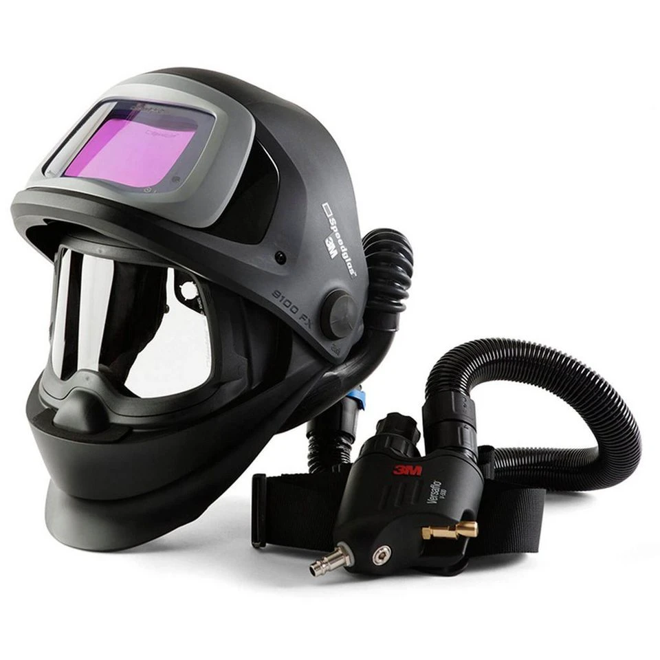 3M Speedglas 9100 FX Air Schweißhelm mit V-500E Atemschutzsystem