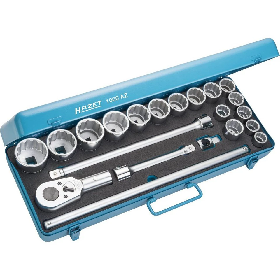 HAZET Steckschlüssel-Satz 1000AZ 3/4", 21-teilig