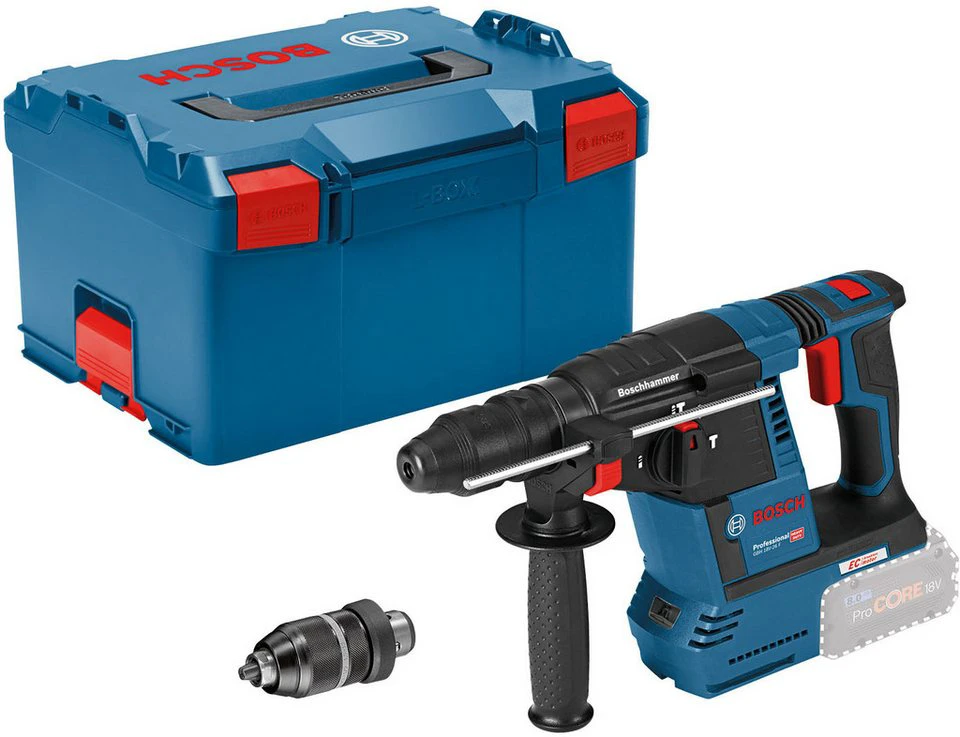 Bosch Professional Akku-Bohrhammer GBH 18V-26F SDS plus ohne Akku ohne Ladegerät