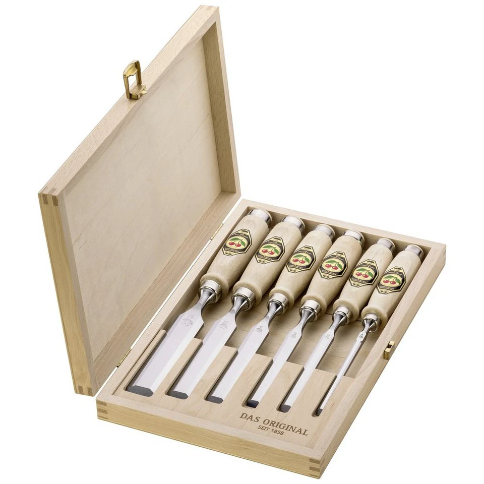 Kirschen Stechbeitelsatz 1101000 6-teilig 6 10 12 16 20 26 mm