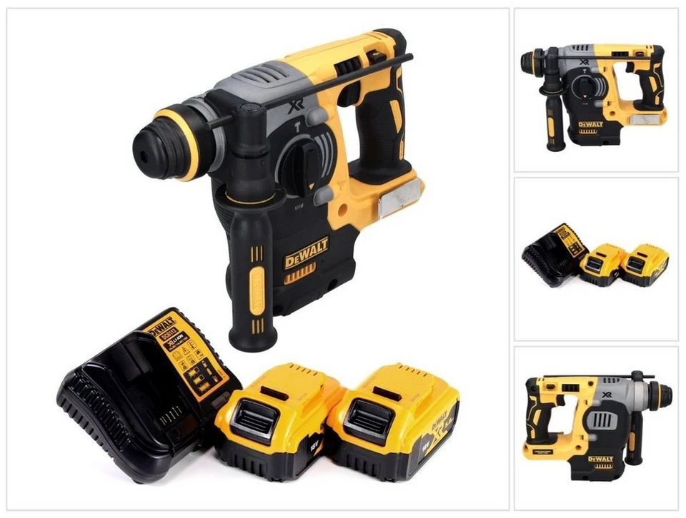 DeWalt Akku-Kombihammer DCH273P2 18 V 2,1 J SDS-Plus Brushless 2x Akku 5 Ah