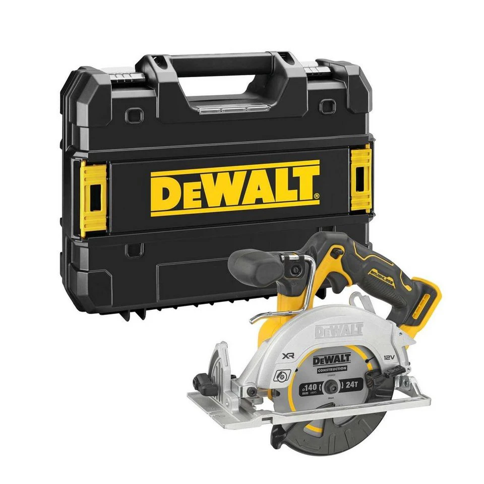 DeWalt Akku-Handkreissäge DCS512NT 12V mit Sägeblatt AirLock TSTAK-Box
