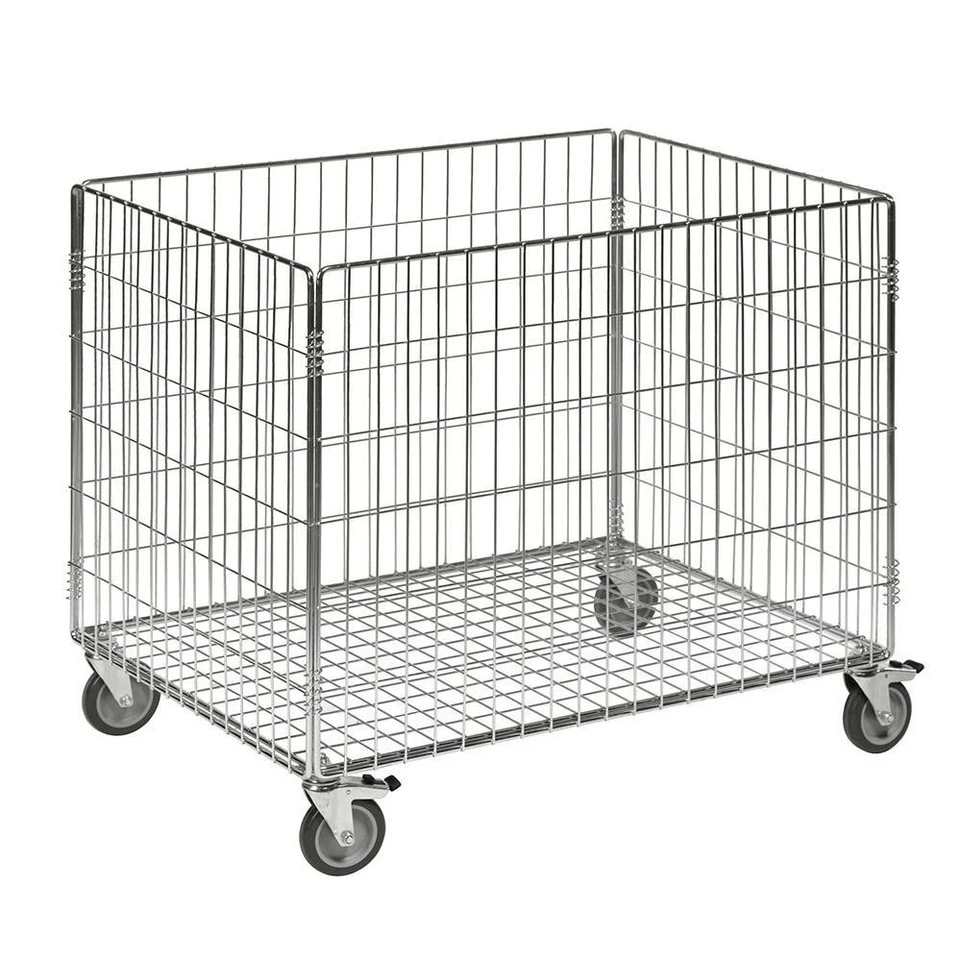 OSWALD Transportgeräte Gitterwagen Kastenwagen 100 kg 835 x 625 x 740 mm verzinkt NK4404-K