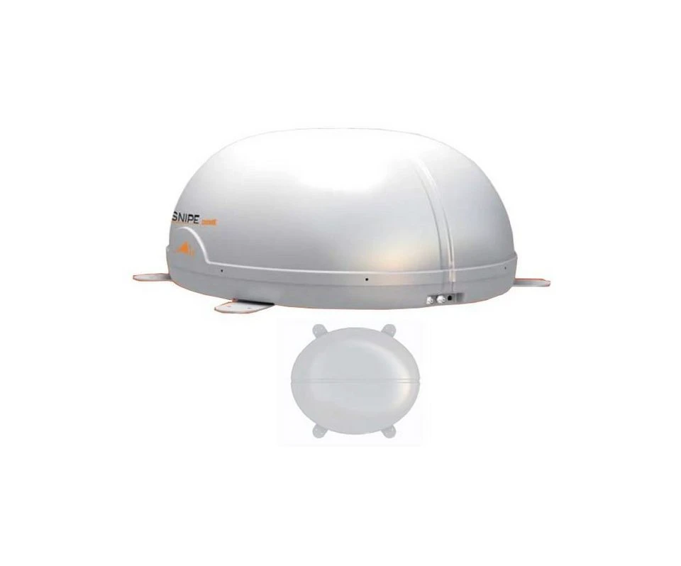 Selfsat SNIPE Dome OVAL vollautomatische Satellitenantenne für 1-Teil Camping Sat-Anlage