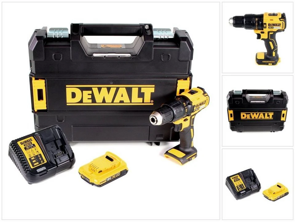 DeWalt DCD 778 D1T Akku Schlagbohrschrauber 18V 65 Nm 2,0 Ah TSTAK Werkzeugkoffer