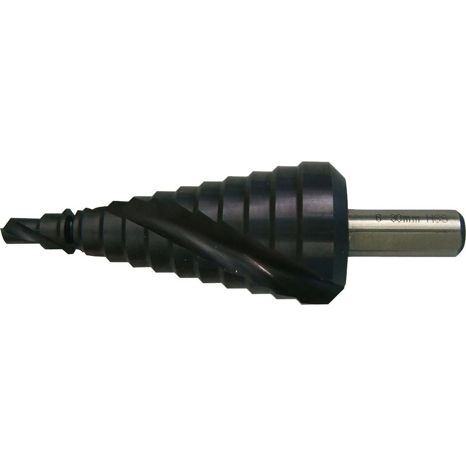 Makita Stufenbohrer P-69989 HSS-CO-TIALN 4-30 mm mit Spiralnut