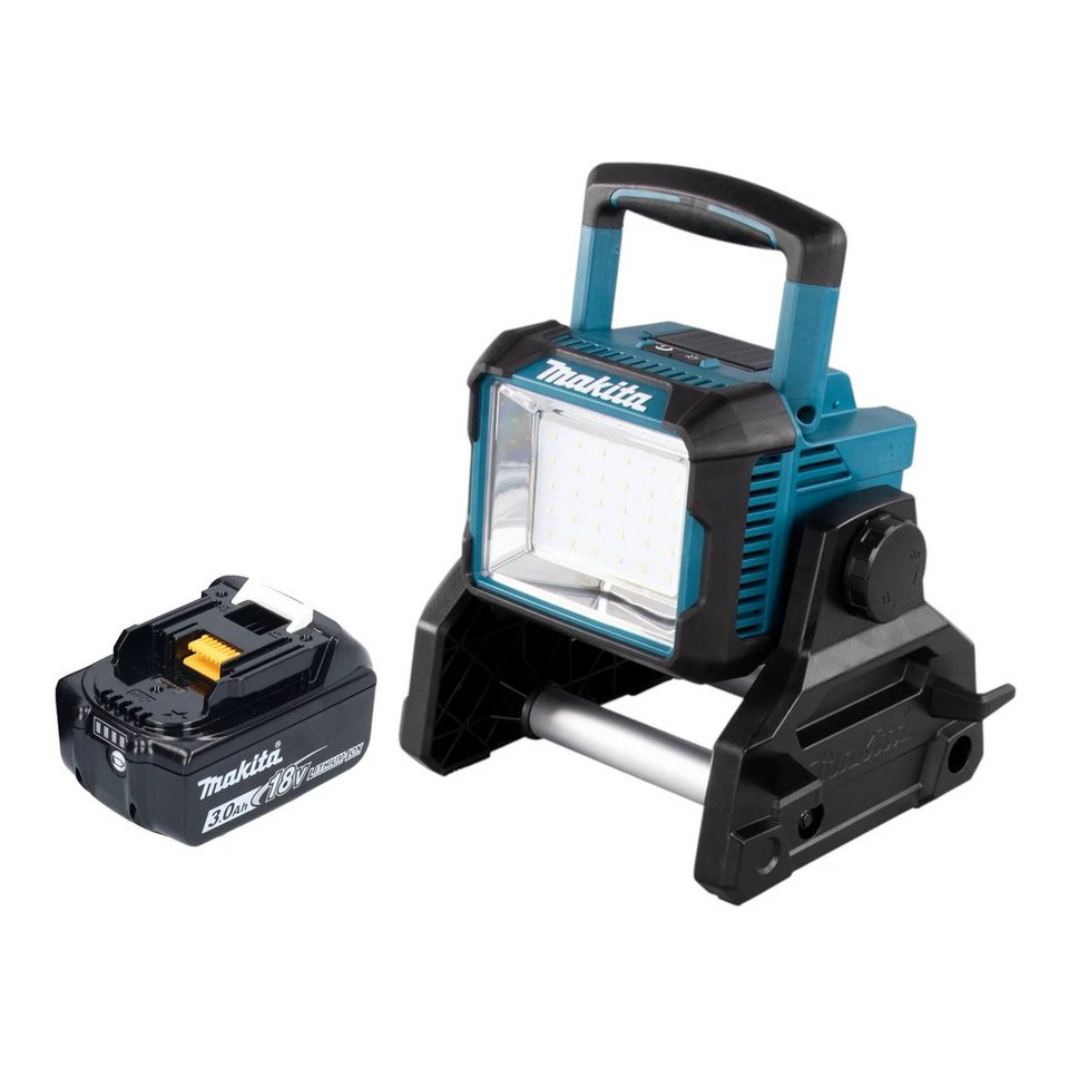 Makita Baustrahler DEADML811 14,4 / 18 V 3000 lm LED Akku 3,0 Ah ohne Ladegerät
