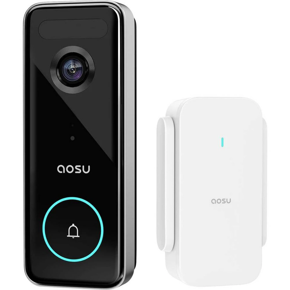 Aosu Video-Türsprechanlage Video Doorbell Ultra V8S0.GAEU01000 5MP 166° Sichtfeld
