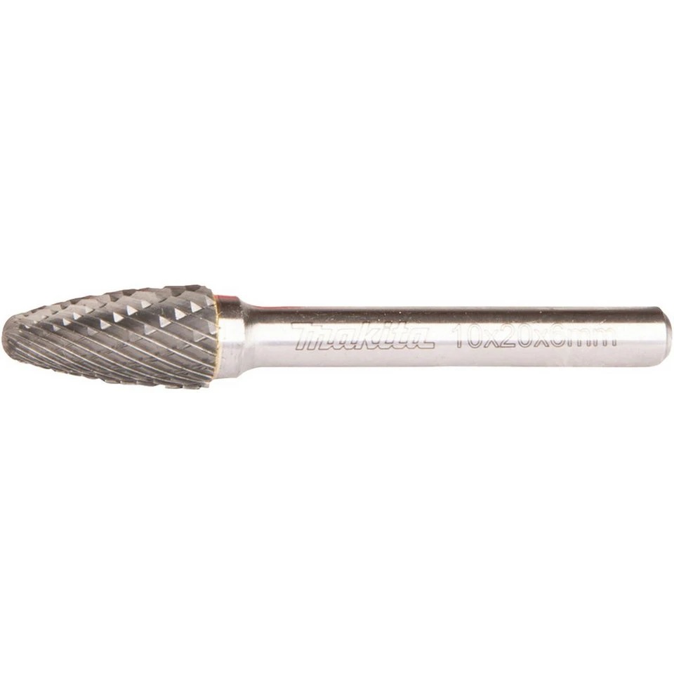 Makita Frässtift B-52788 Rundbogen Hartmetall Kreuzverzahnung 6 mm