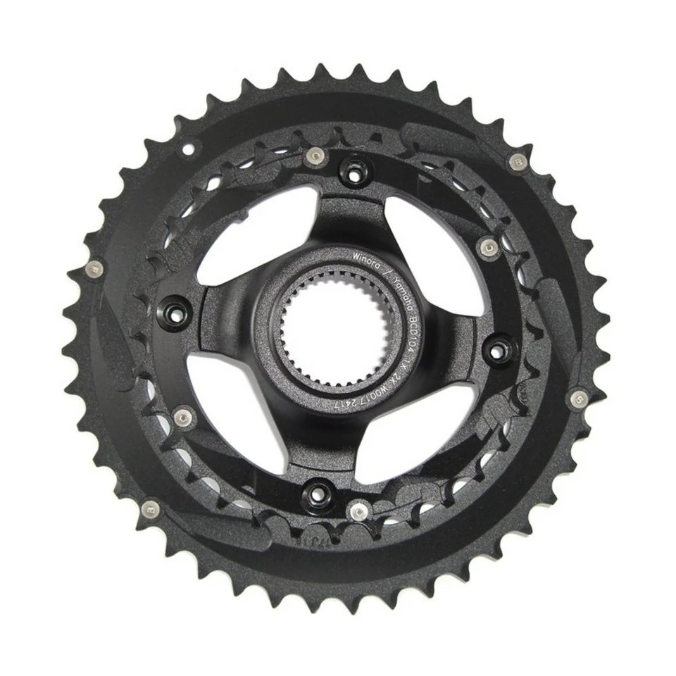 Haibike Spider/Kettenblatt-Kombi 2x10 44/32 Z vormontiert YAMAHA PW-X schwarz