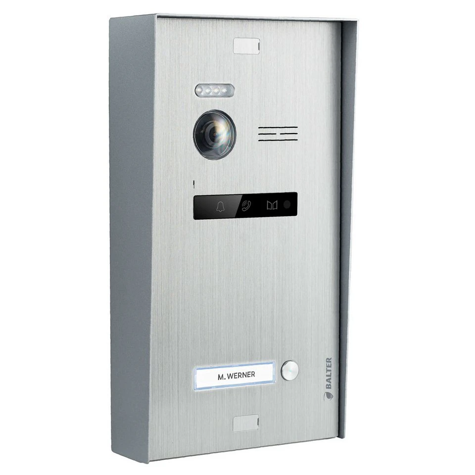 Balter Aufputz-Montagebox EVO-RC-SILBER Aluminium Silber für BALTER EVO Unterputz-Türstationen