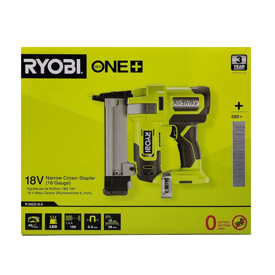 Ryobi Akku-Heftgerät R18GS18-0 18 V ONE+ ohne Akku