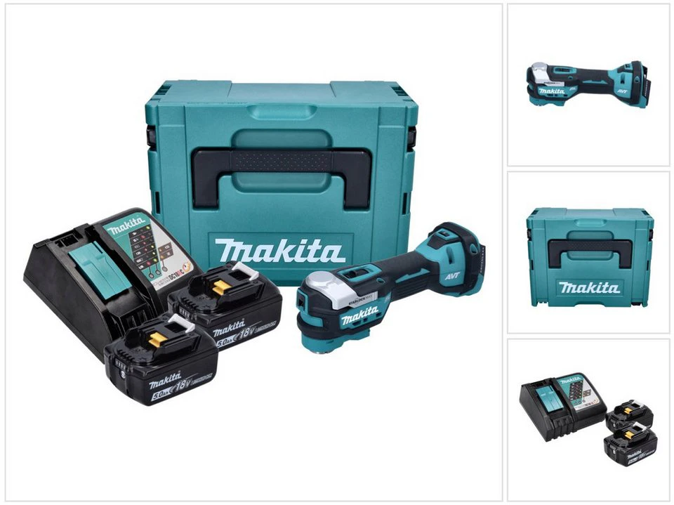 Makita DTM 52 Akku-Multifunktionswerkzeug 18 V Starlock Max Brushless