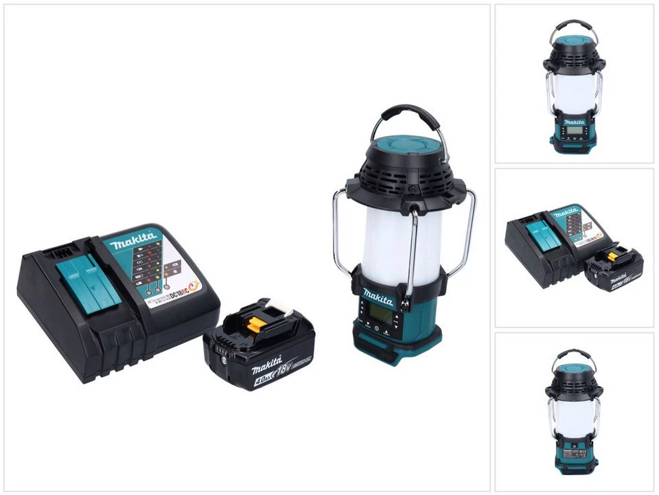 Makita DMR 055 Akku Radio 18 V FM Laterne 360°