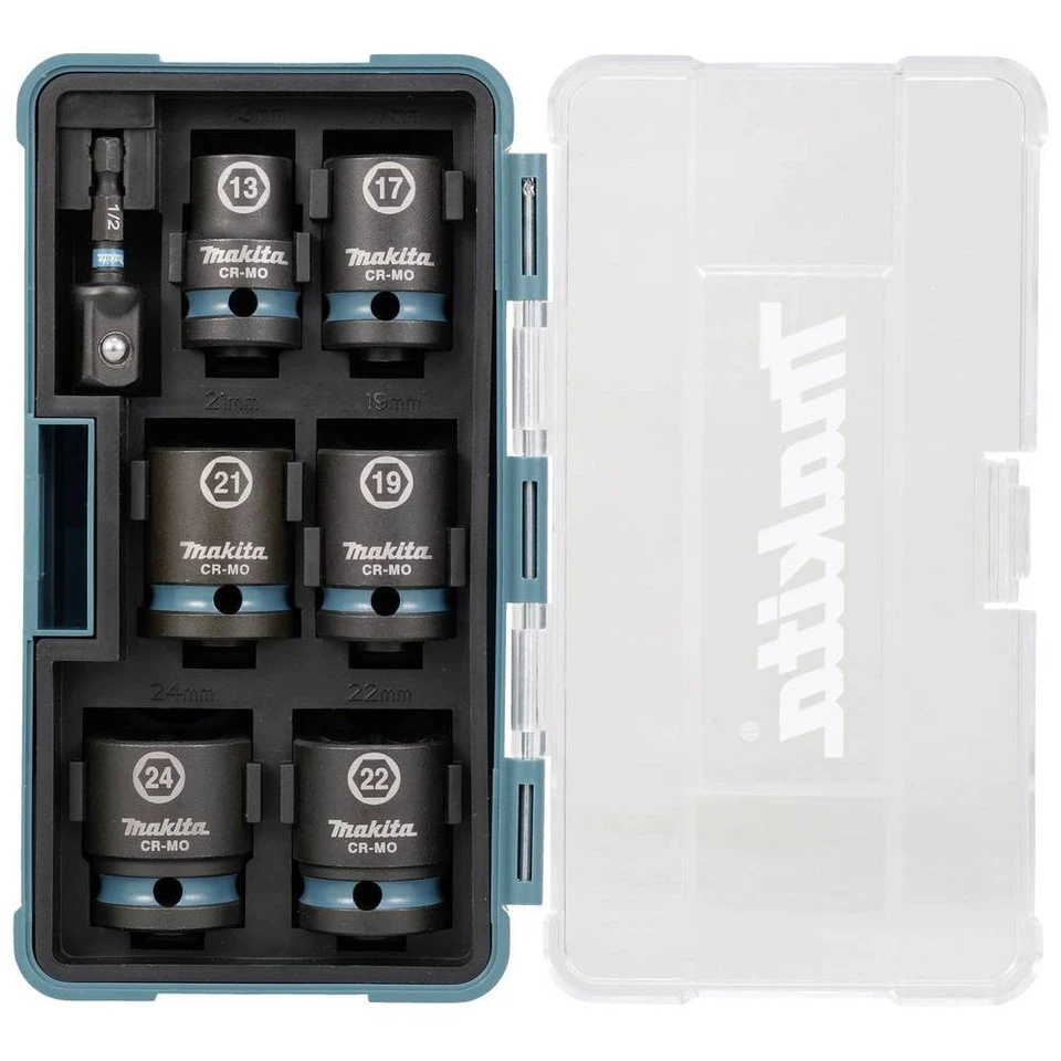 Makita Steckschlüssel Schlagnuss-Set E-16592 7tlg 1/2″ im Block