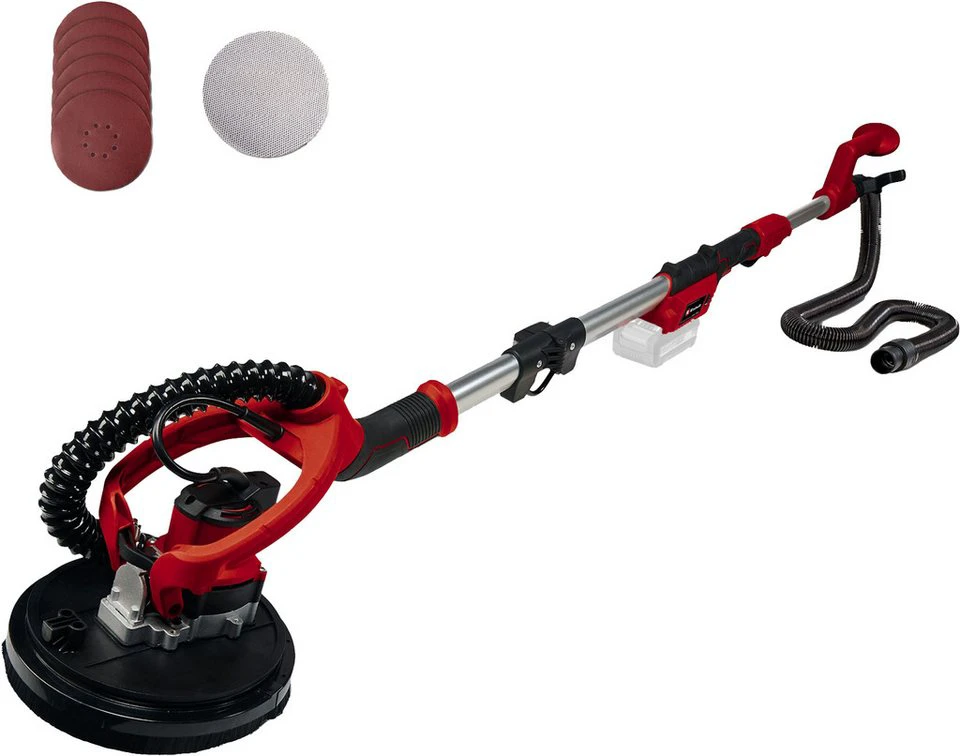 Einhell Trockenbauschleifer TP-DW 18/225 Li Solo 7-teilig mit Koffer