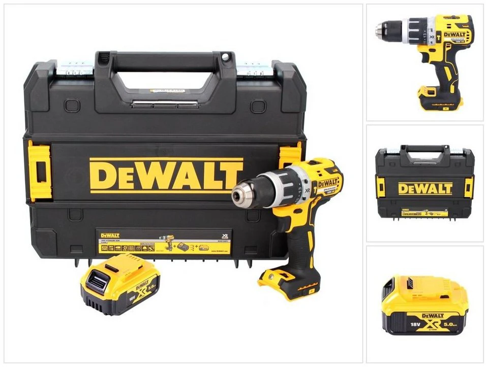 DeWalt Akku Schlagbohrschrauber DCD 796 NT 18 V 70 Nm Brushless 1x Akku 5,0 Ah