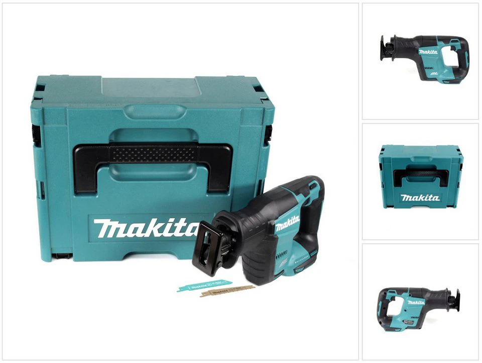 Makita Reciprosäge DJR 188 ZJ 18 V Brushless Solo im MakPAC