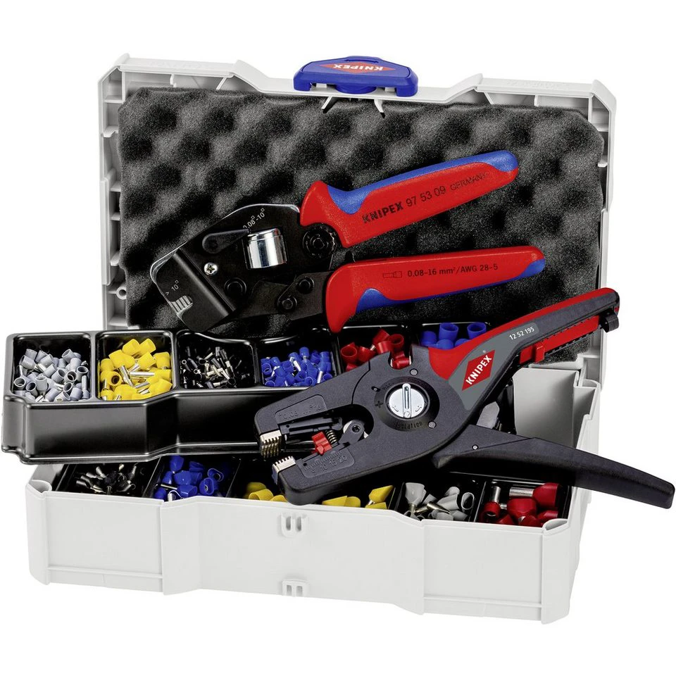 Knipex Aderendhülsen-Sortiment 97 90 15 TANOS MINI-systainer®