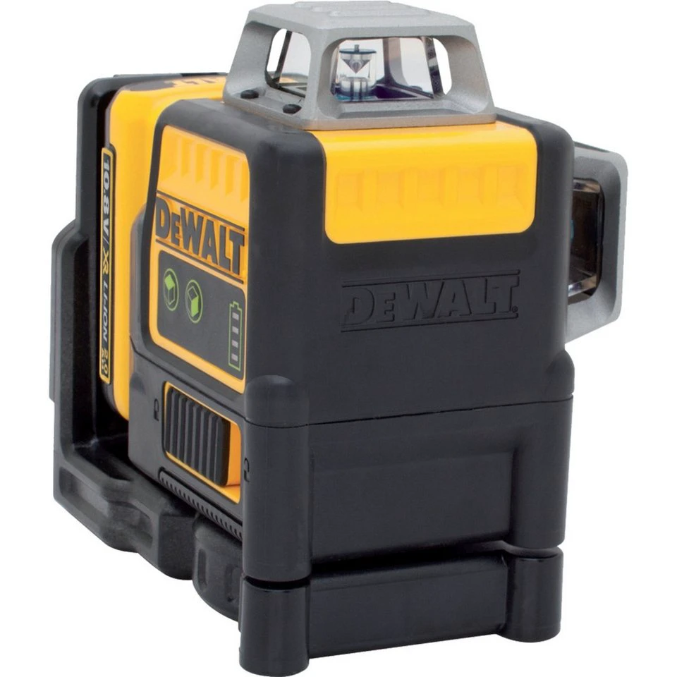 DEWALT Linienlaser DCE0811D1G 2x360° grüne Laserlinien 10,8 Volt