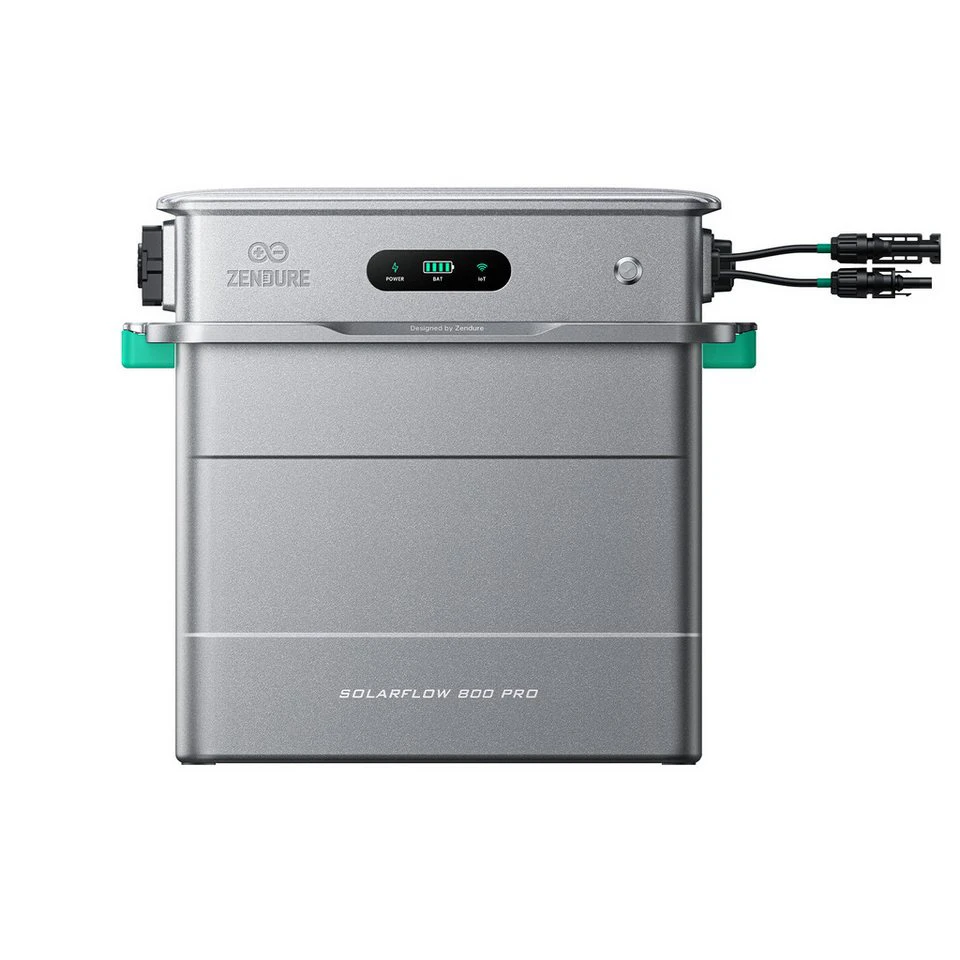 ZENDURE SolarFlow 800 Pro Balkonkraftwerk mit Speicher 4MPPT 1,92 kWh LiFePO4 Akku 800W Ausgang