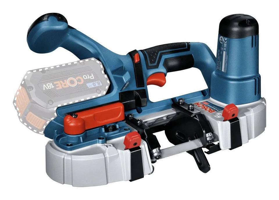 Bosch Professional Akku-Bandsäge GCB 18V-63 ohne Akku in L-BOXX 238