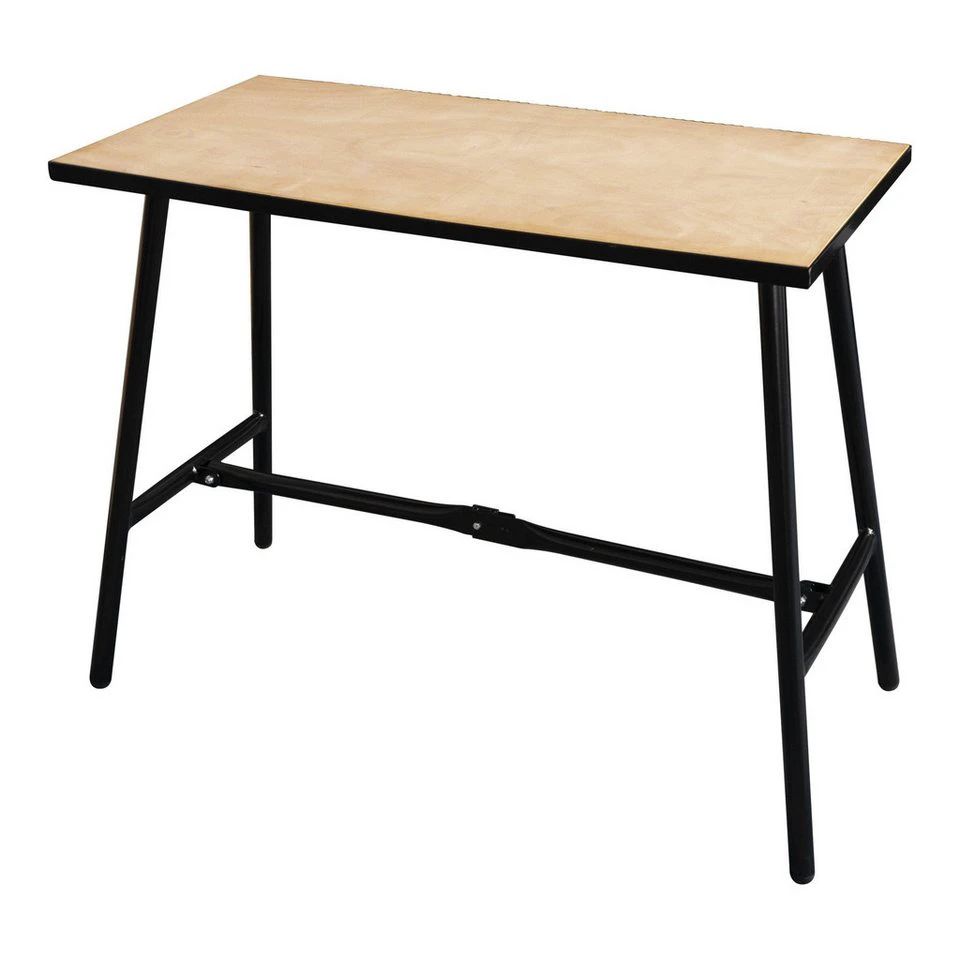 STIER Klappwerkbank Basic+ 1000 x 500 x 840 mm zusammenklappbar Tragkraft 150 kg