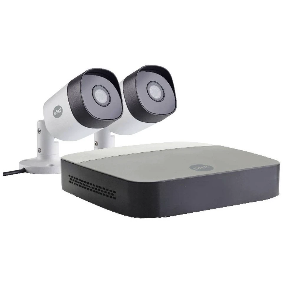 Yale Überwachungskamera Smart Home CCTV Kit 2 FullHD Outdoor-Kameras SV-4C-2ABF X-2 V2