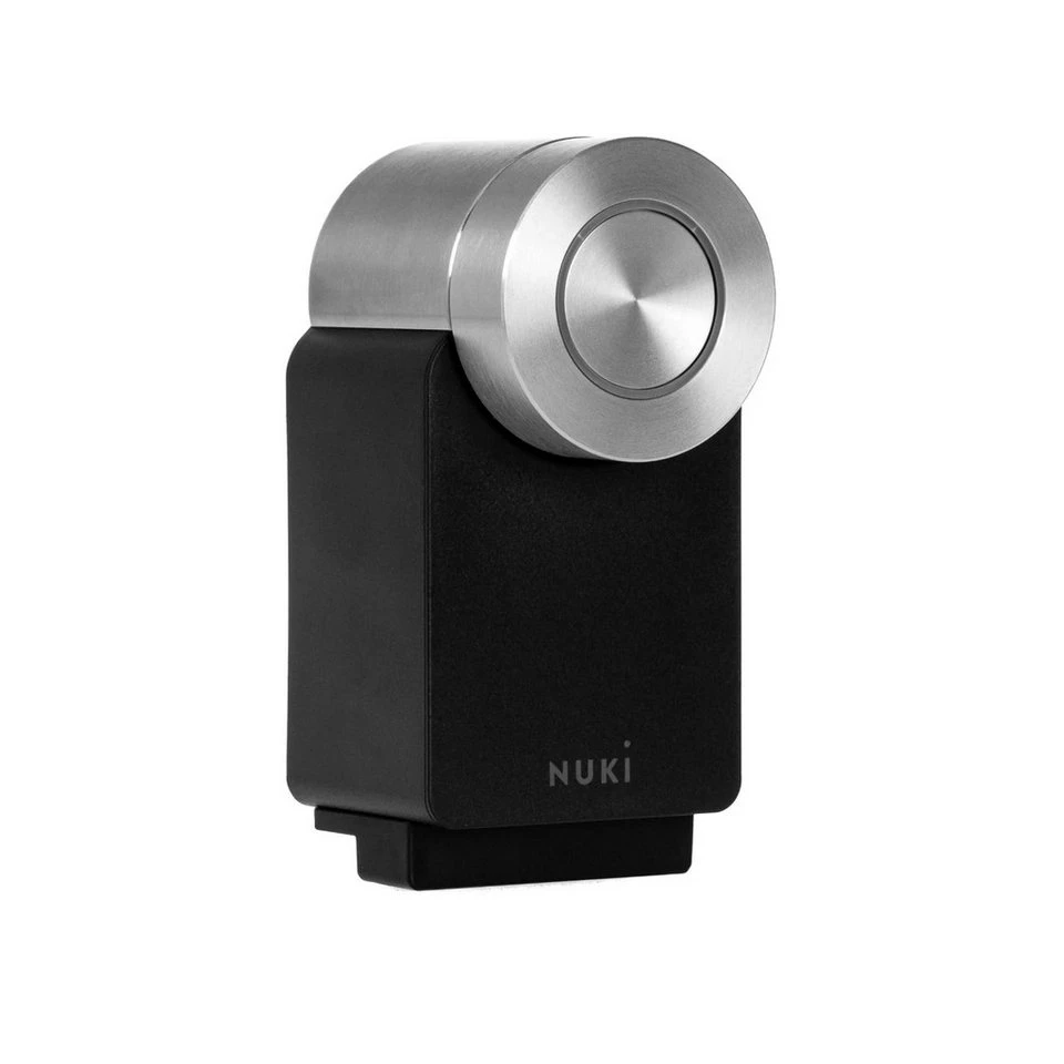 Nuki Smart Lock Pro 4. Generation elektronisches Schloss Matter Unterstützung schwarz