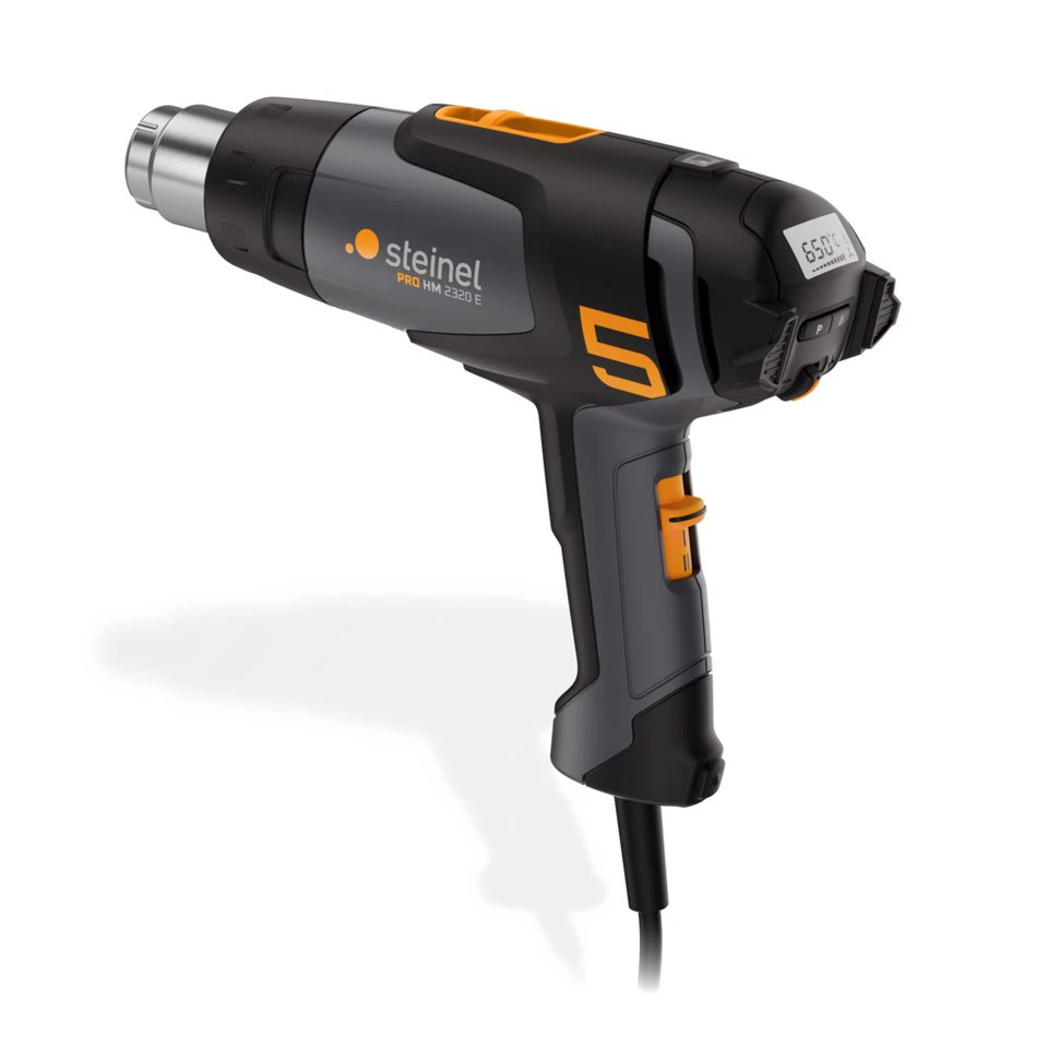 steinel Heißluftgebläse PRO HM 2320 E KFZ-Reparatur-Set bis 650 °C mit Display