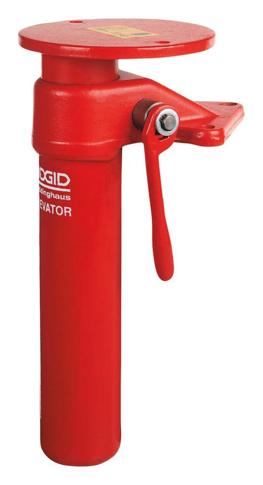 Ridgid Höhenverstellgerät mechanisch 140 - 180 mm 360° drehbar für Parallelschraubstock