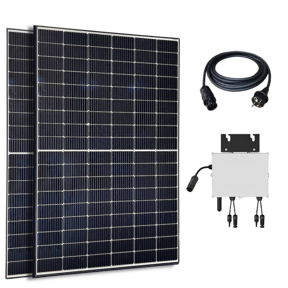 Jet-Line Solaranlage Balkonkraftwerk 1100 W 600/800 W Wechselrichter