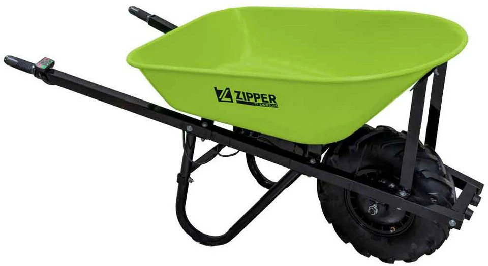 ZIPPER Motorschubkarre ZI-EWB200S elektrisch 100 l 260 kg für Schüttgüter