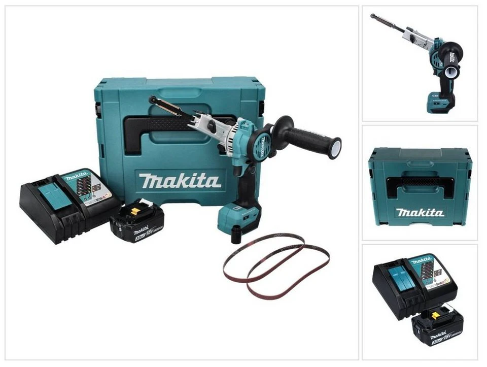 Makita Akku-Bandfeile DBS 180 RF1J 18 V 9 x 533 mm Brushless 3,0 Ah