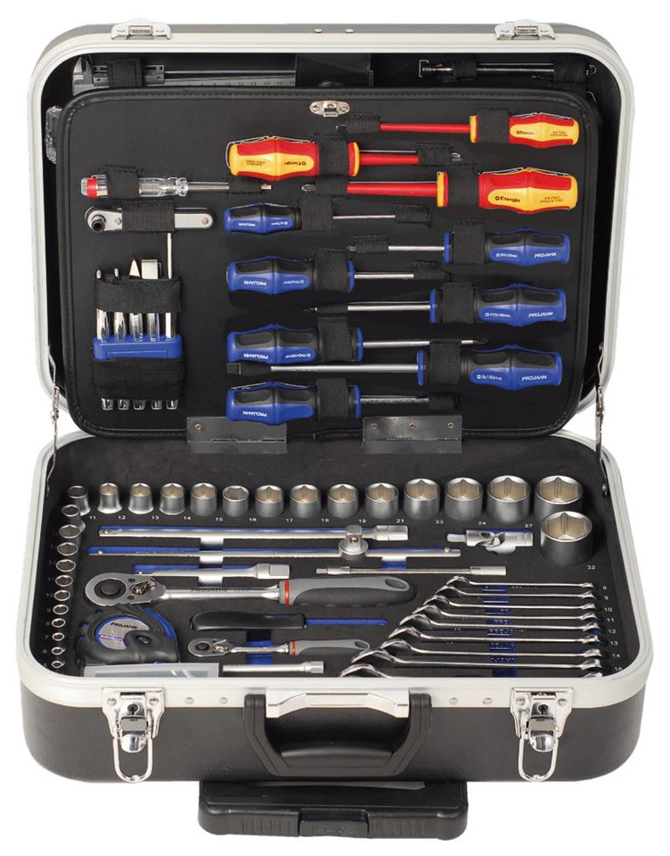PROJAHN proficraft Werkzeug-Trolley Universal metrisch 130-tlg.