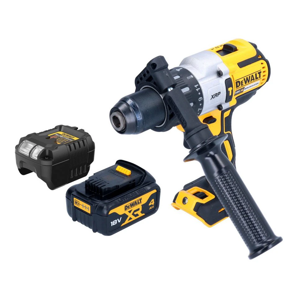 DeWalt Akku-Schlagbohrschrauber DCD 996 18 V brushless 95 Nm 4,0 Ah Akku Ladegerät