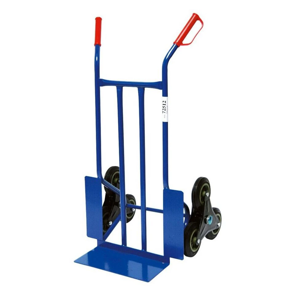 SZ METALL Sackkarre Treppe Tragkraft 250 kg Vollgummi-Sternrad Ø 145 x 40 mm
