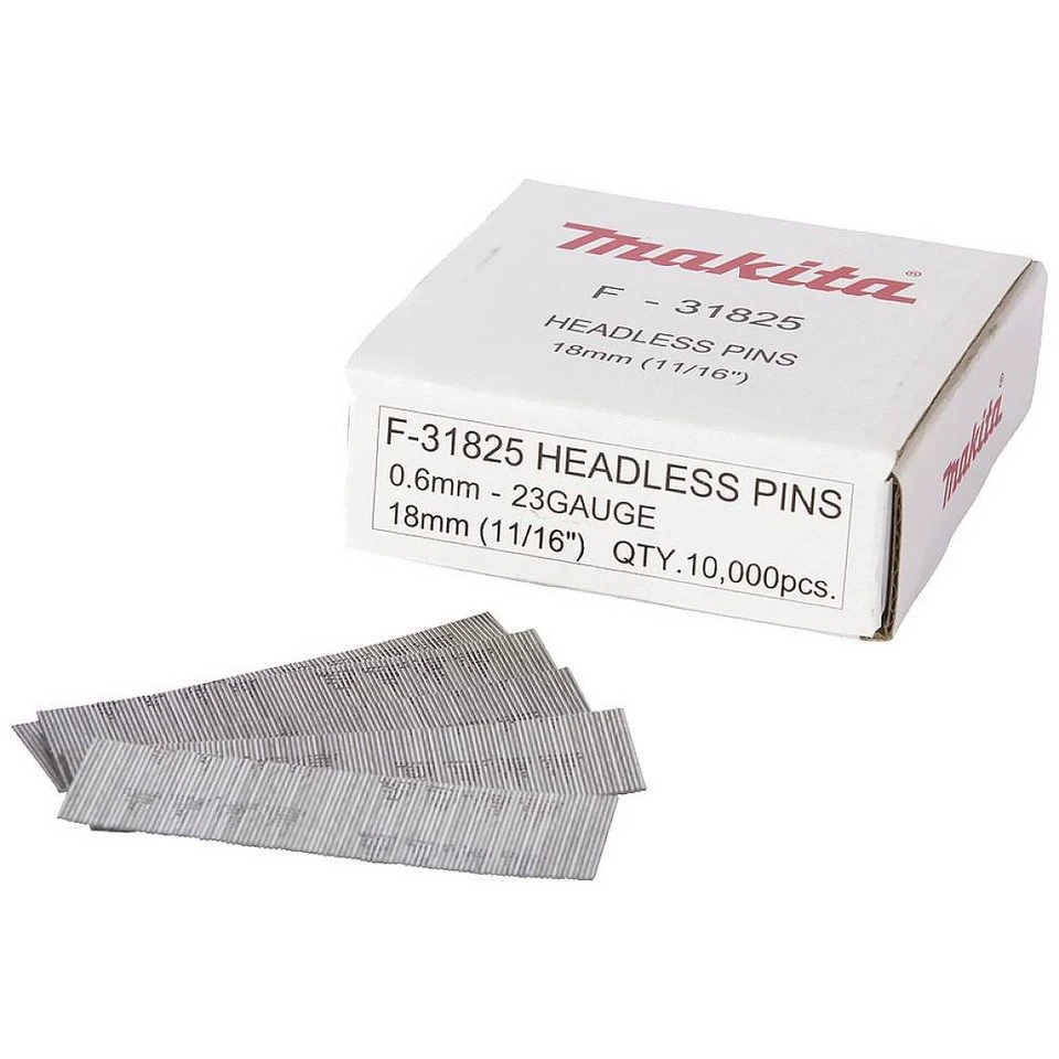 Makita Stifte F-31825 für Stiftnagler 0,6 x 18 mm