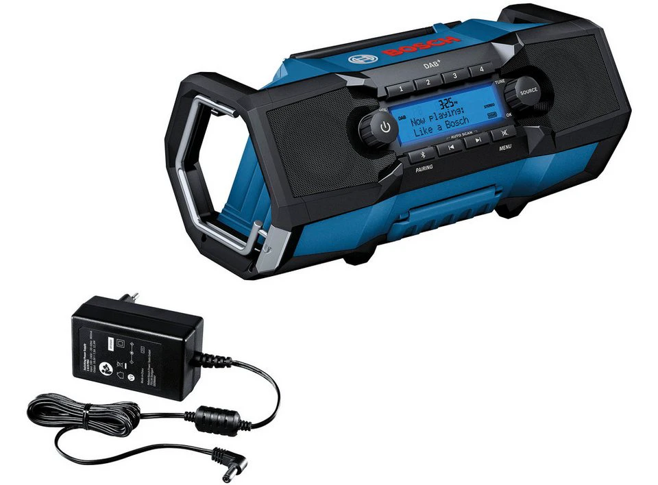 Bosch Professional GPB 18V-2 SC PROFESSIONAL Baustellenradio IP54 DAB 15 W