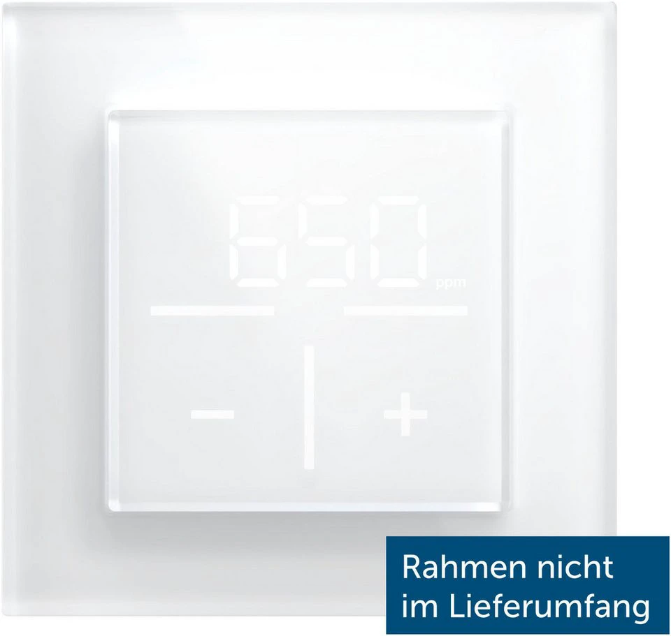 Homematic IP Glas-Wandthermostat mit CO2-Sensor Smart-Home-Zubehör