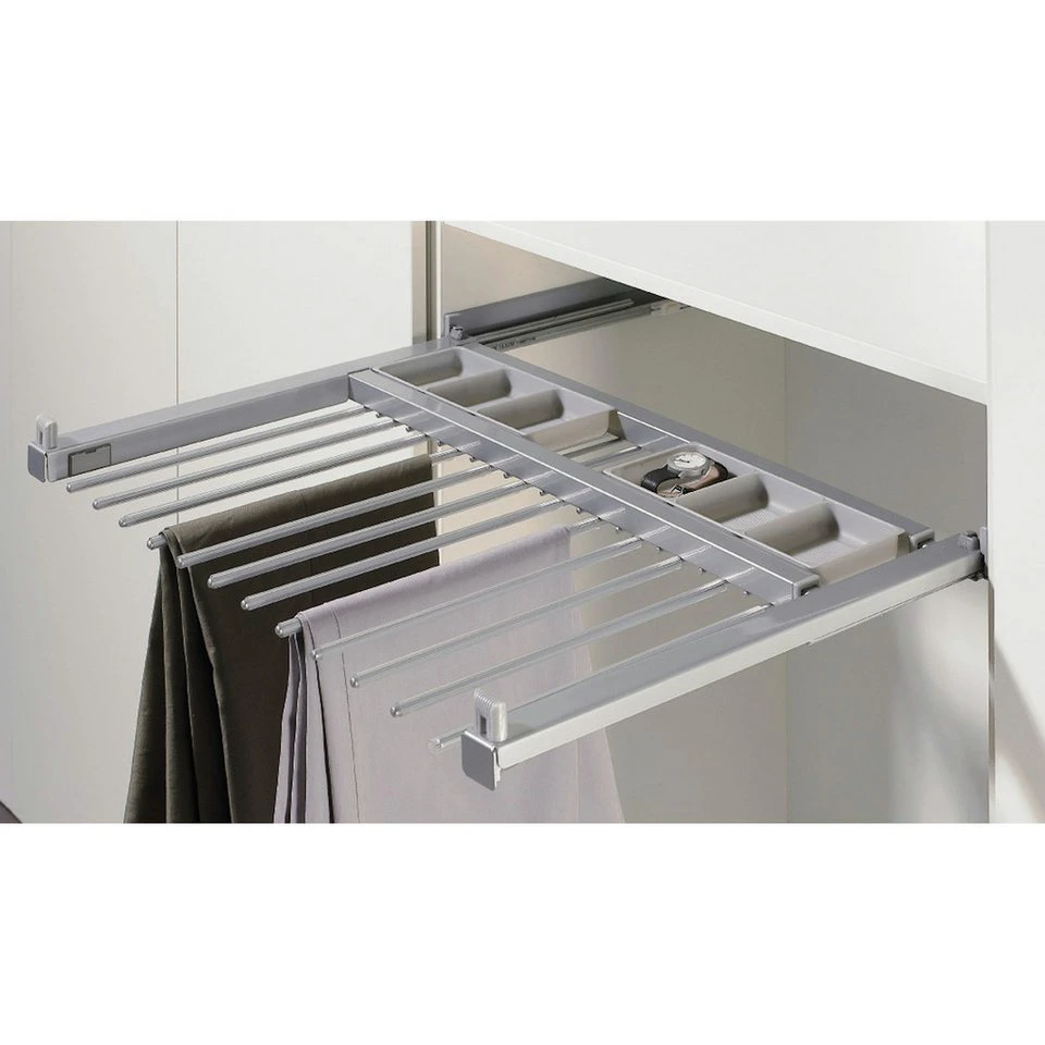 Hettich Ausziehbarer Hosenhalter Amari 10 Halter 600-700 mm silber