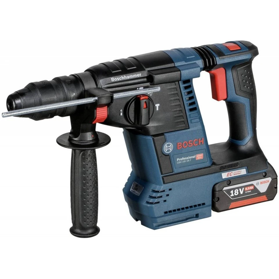 BOSCH Akku-Bohrhammer GBH 18V-26 F Professional blau/schwarz