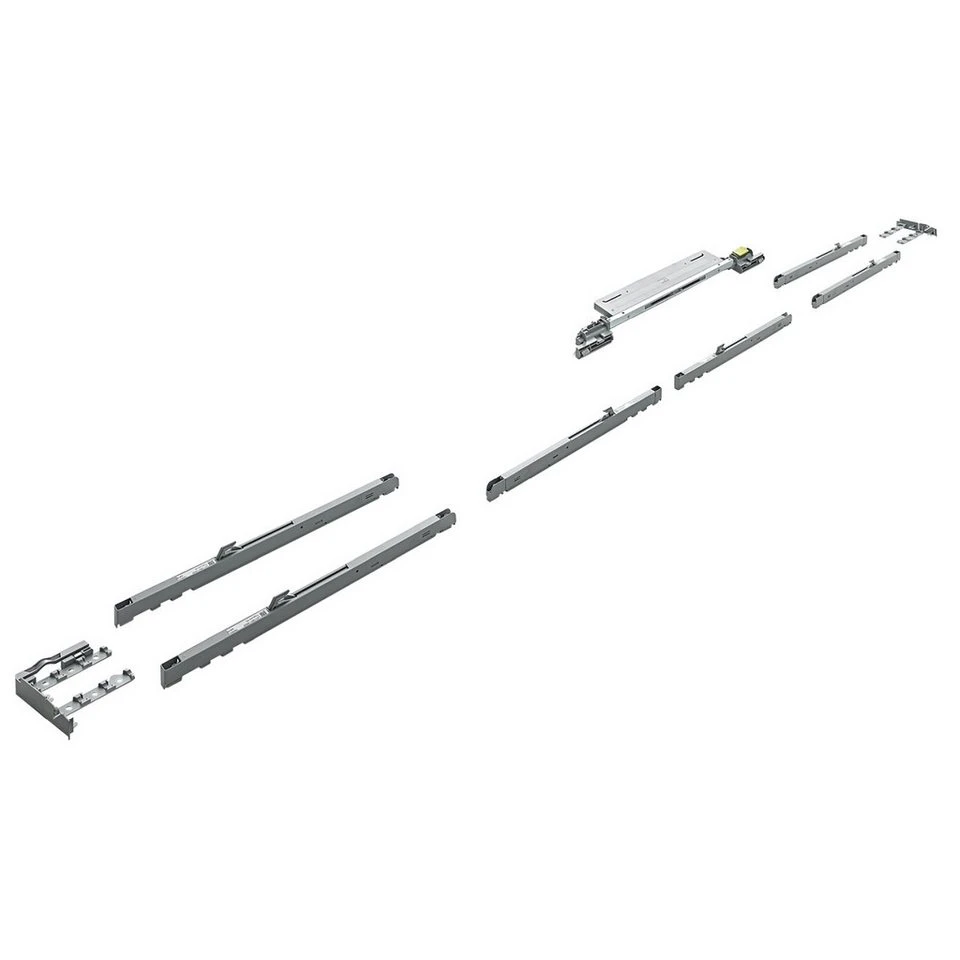 Hettich Möbelbeschlag TopLineXL Set Silent System Dämpfung 30-80 kg 3-türig