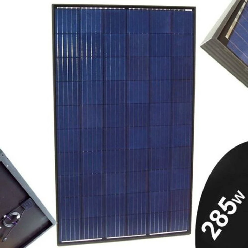 Apex Solarmodul J285P 285 Wp Full Black Schwarz polykristallin